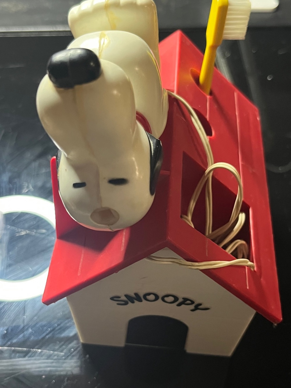 Vintage snoopy electric toothbrush from 1972 collector keepsake peanuts
